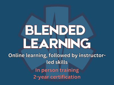 CPR, BLS and First-Aid blended learning options