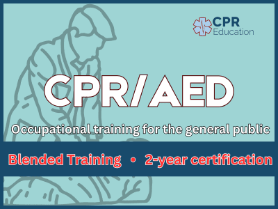 Blended CPR/AED training