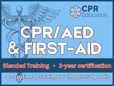 Blended CPR & First-Aid training 