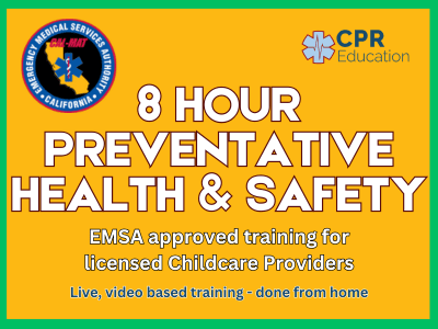 EMSA 8-hour Preventive Health & Safety course